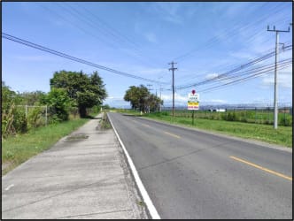 Panamericana access lot for sale next Decameron El Farallón Panama Coclé