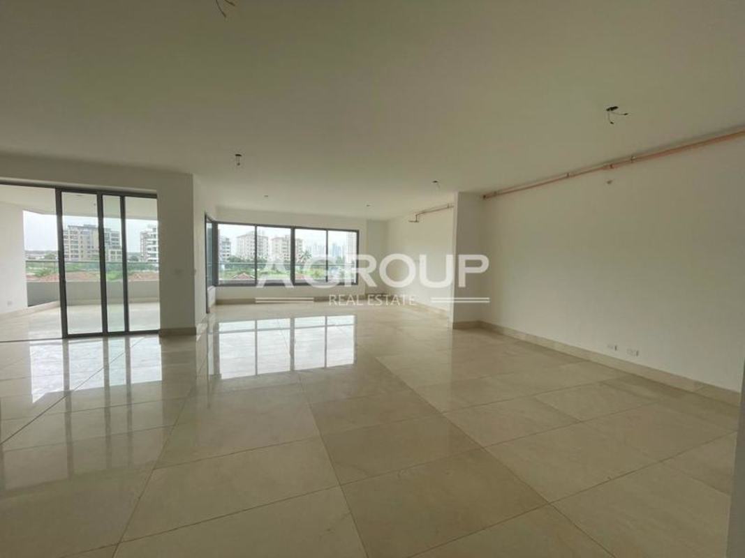 Private balcony terrace overlooking golf course PH Azalea Santa Maria Panama