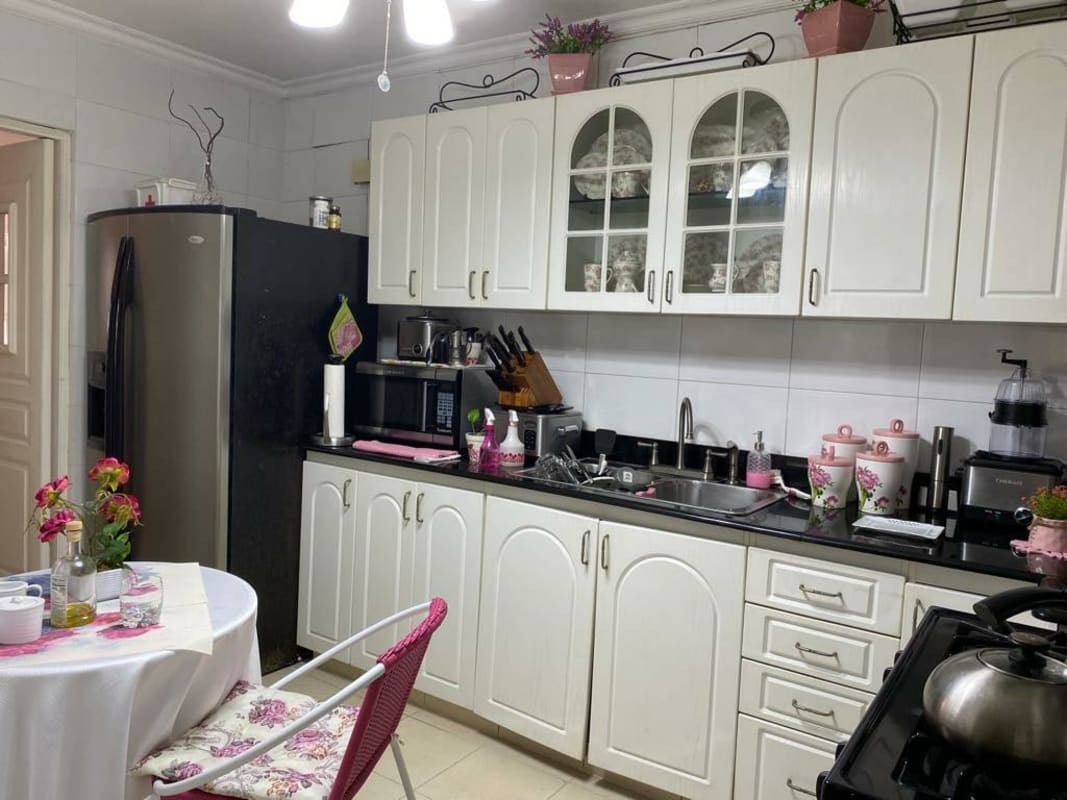 Classic bedroom decor with ensuite and ocean or city views Punta Pacifica Panama