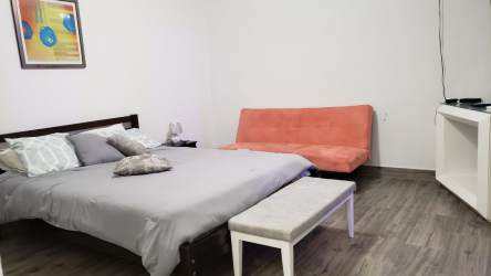 Bedroom with several bunk beds air conditioning ideal for group stays Casablanca Coronado