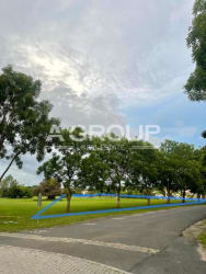 Aerial land photo with nearby lake views inside Buenaventura luxury golf resort, Panama