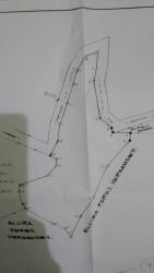 Land survey map of mountain terrain El Valle de Anton Panama