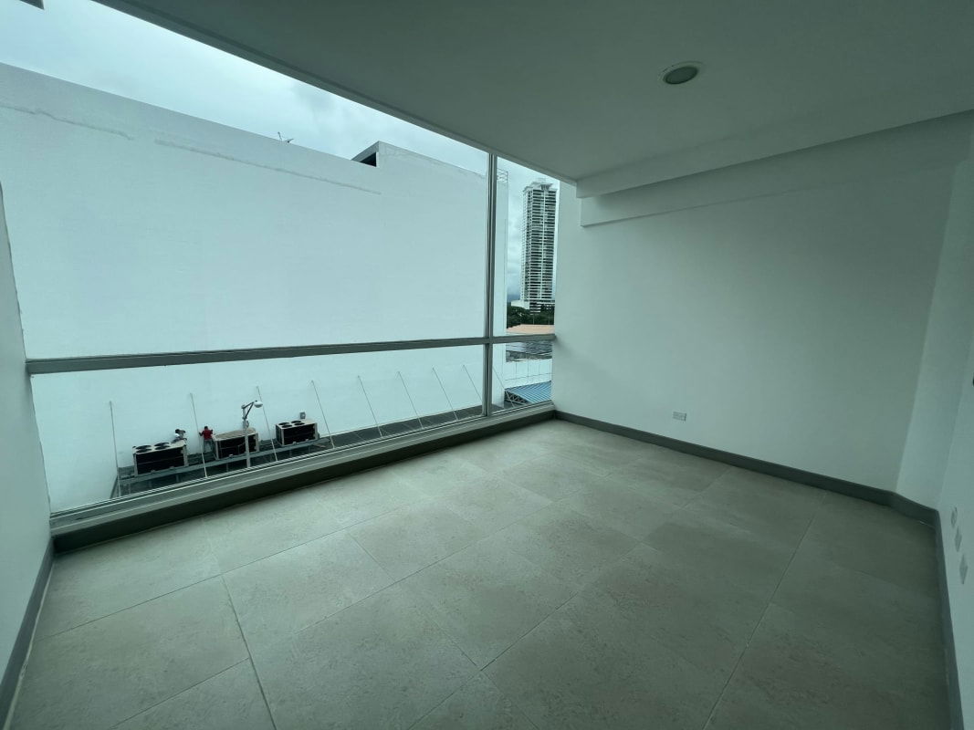 Private cabin office with glass enclosure at BMW Center Costa del Este Panama