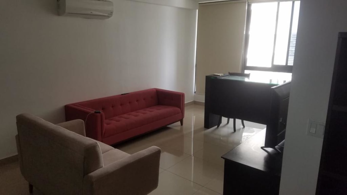 Kitchen featuring granite countertops and cabinetry in PH San Francisco Bay Panama