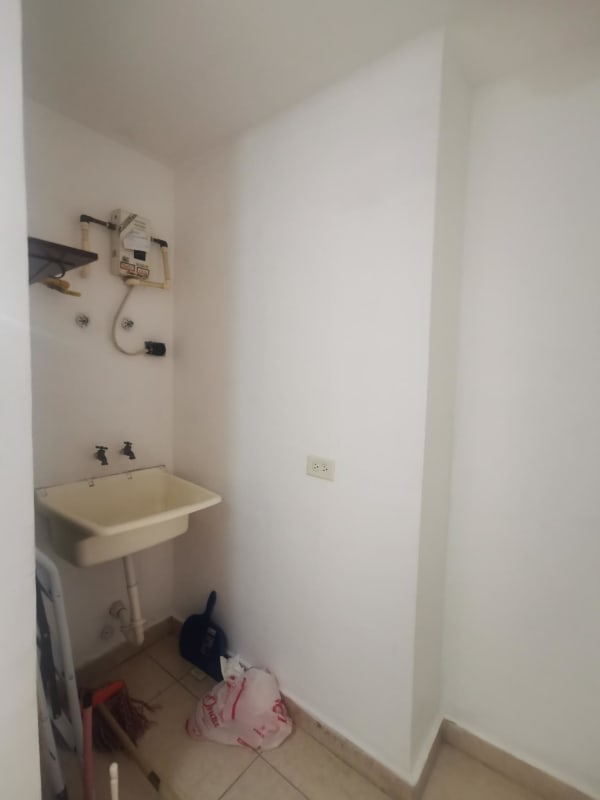 Minimalist bedroom tile floor, fan, closet, window HIP Tower Panama