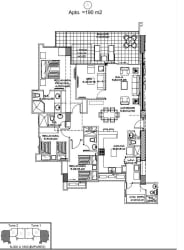 Spacious master bedroom with king bed, ocean views, luxury finishing in Lighthouse Tower