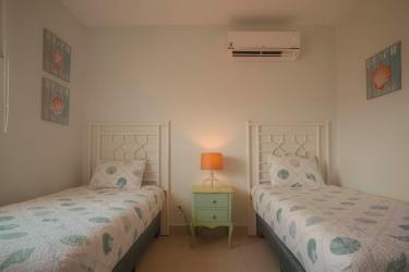 Spacious modern kitchen with granite countertops and stainless appliances, Playa Blanca Condo