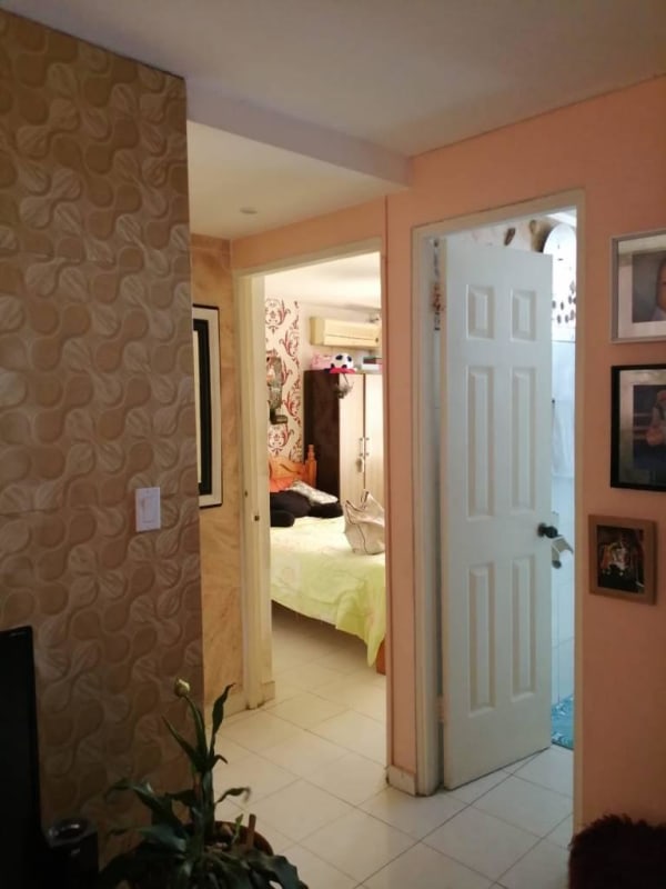 Hallway leading to bedrooms with AC unit Mystic Hills Dorasol Panama