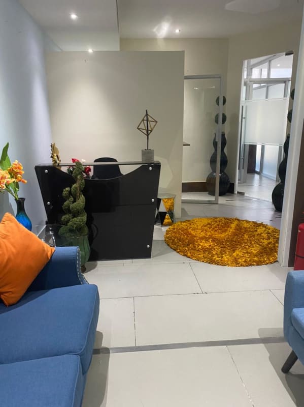 Modern meeting room with panoramic views over ocean and Panama City in PH BICSA Tower