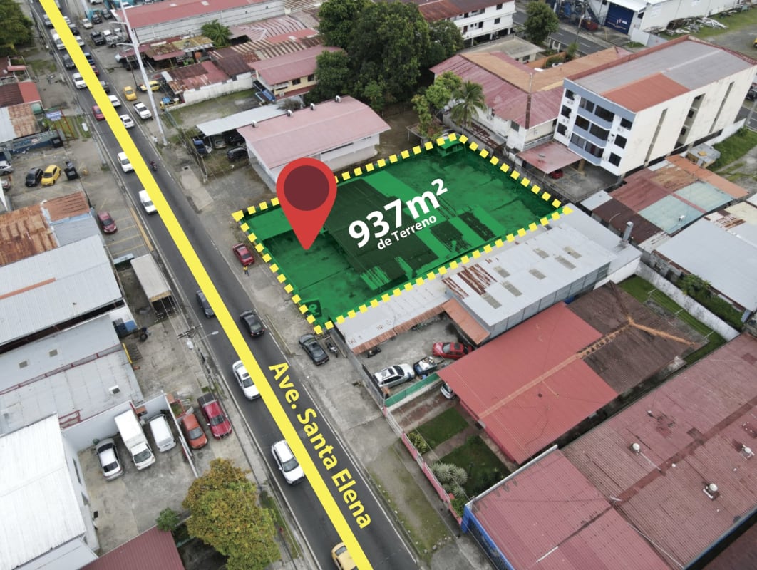 Commercial Corner Lot 25m Frontage Ave Santa Elena Panama - View 3