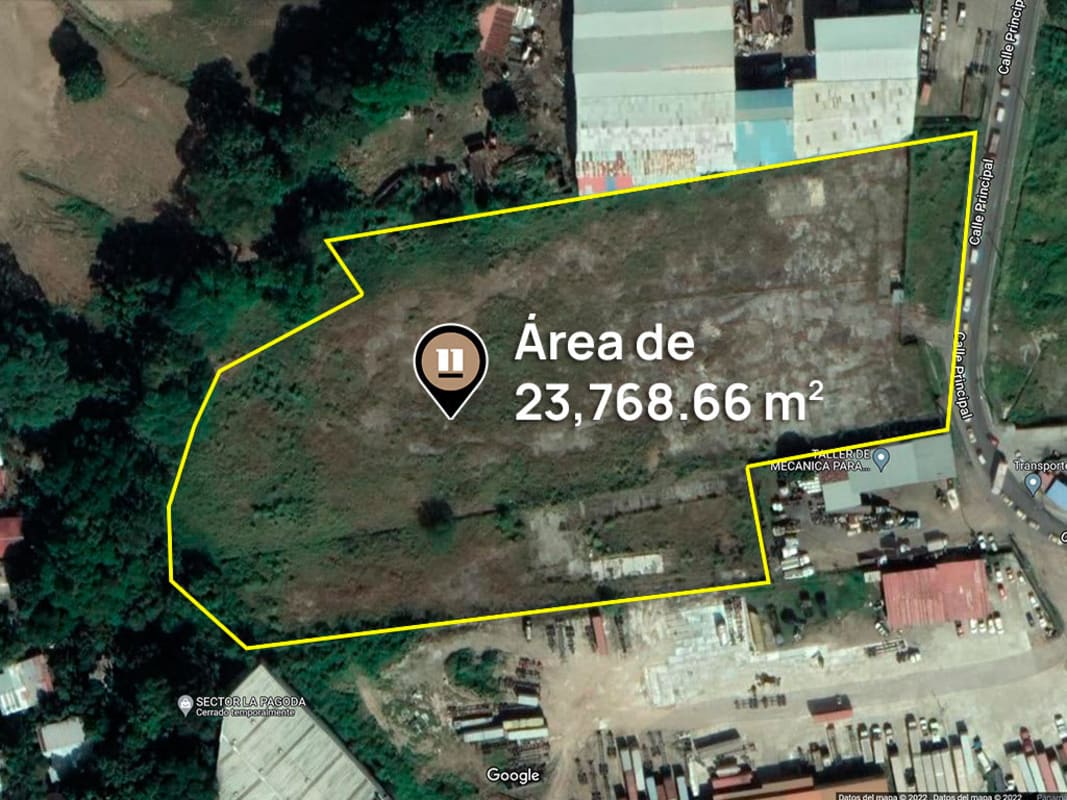 Large 23,769m2 Industrial/Commercial Land near Airport Las Mañanitas