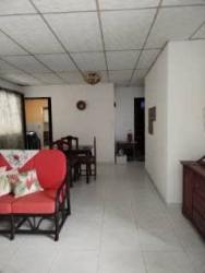 Spacious living dining area with tile floors in house for sale Brisas de Arraiján Panama