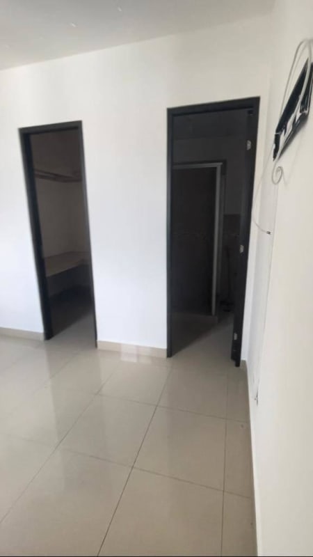 Contemporary bathroom glass shower enclosure vanity villa zaita apartment panama