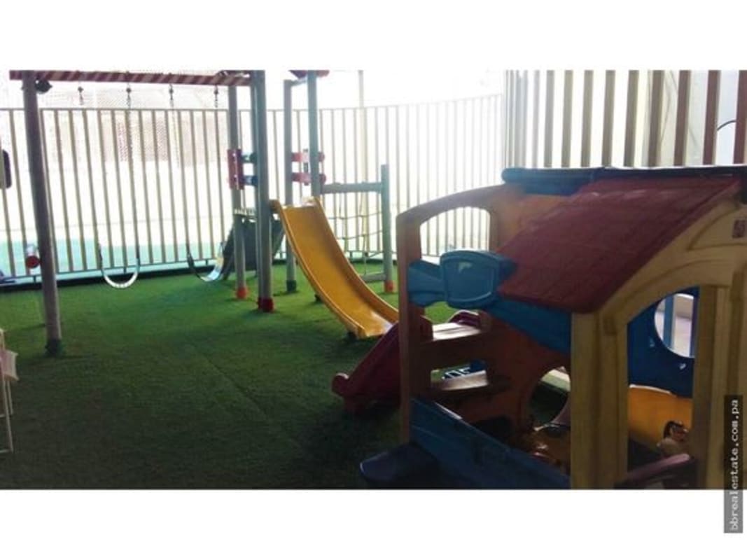 Indoor playground with slides swings PH Vista del Sol Punta Paitilla Panama