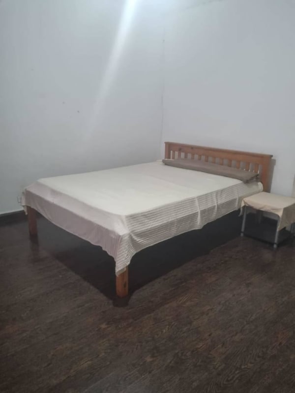 Simple bedroom setup in apartment for sale in El Cangrejo Panama City