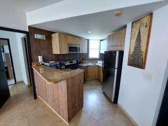 Bathroom with bathtub, glass partition, modern vanity Playa Blanca Resort