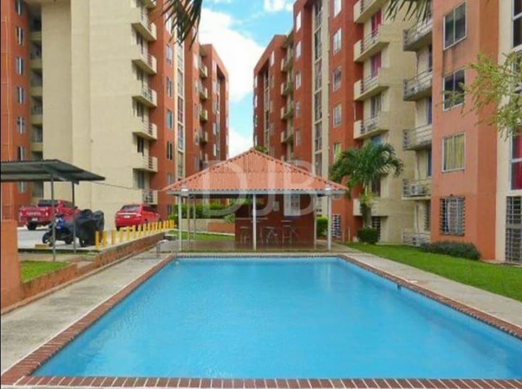 Bedroom with built-in wardrobe tile floors roller blinds PH Mystic Village Don Bosco Panama City