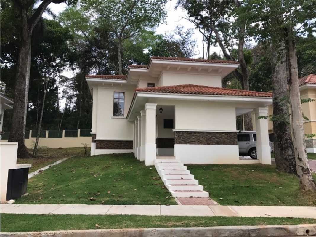 Luxury double sink master bath granite and glass shower Los Senderos Clayton Panama