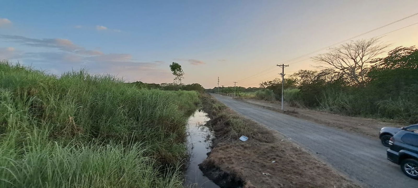 Natural landscape plot with road access in Costa Sur Panama city outskirts