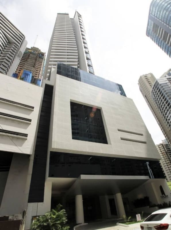 City and Panama Bay views from spacious balcony PH Deluxe Residences Punta Paitilla