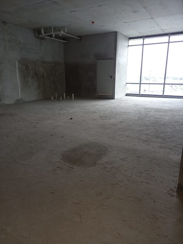 Open unfinished office shell prime business tower Costa del Este Panama