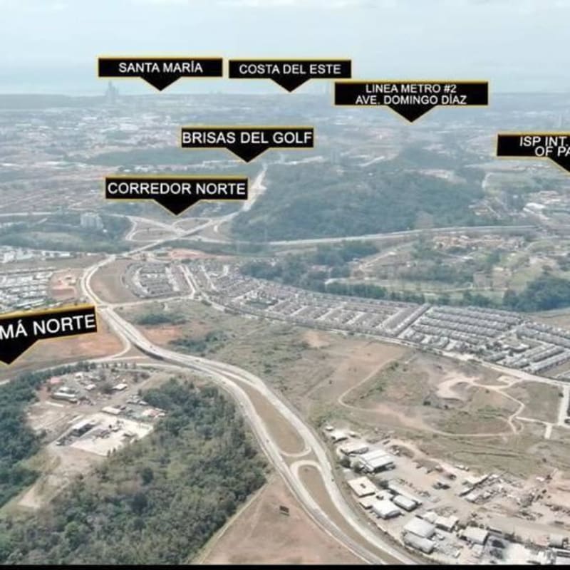 Investment Land 49,389m2 Brisas del Golf / Via Panama Norte