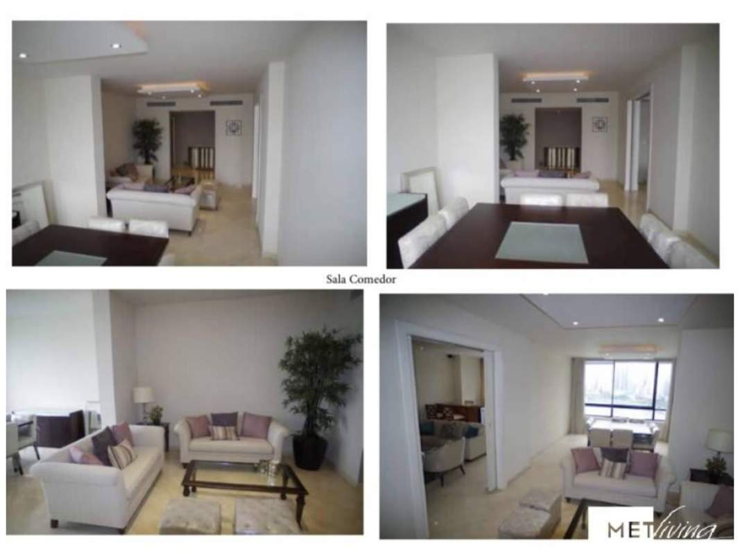 Spacious contemporary kitchen in PH Villa Mari with granite countertops and wooden cabinets