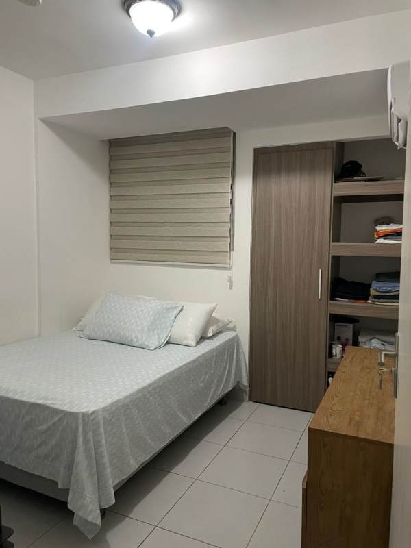 Modern apartment kitchen with granite countertop and cabinets in PH Ilo Panama City