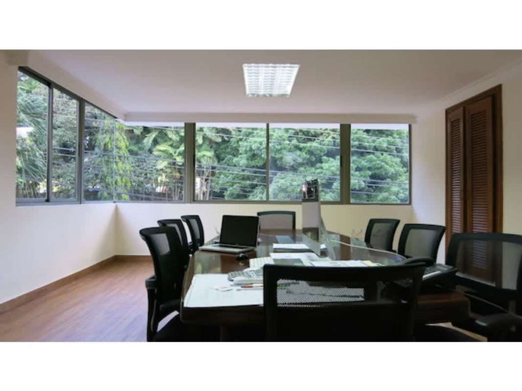 Bright executive conference room with balcony large windows Obarrio Panama commercial space