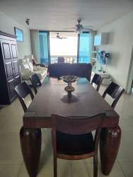 Dining room with balcony access and Pacific Ocean panorama Coronado Panama