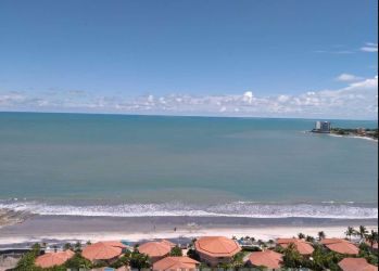 Spacious open plan living dining area balcony Pacific oceanfront Coronado Panama