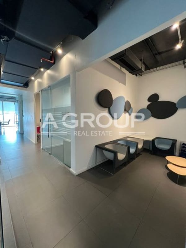 Modern open workspace with ocean view at PH Oceania Punta Pacifica Panama