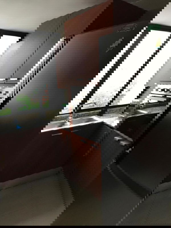 Swimming pool surrounded by terrace area PH Vizcaya Punta Paitilla Panama