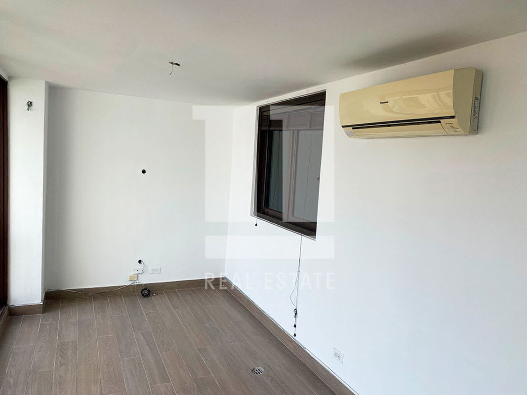 Balcony with wrought iron railing overlooking cobblestone streets Casco Viejo Panama