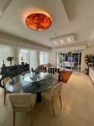 Glass dining table, sliding doors Buenaventura beach condo Panama