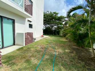 Modern condo garden lawn pools Casamar Altamar San Carlos Panama