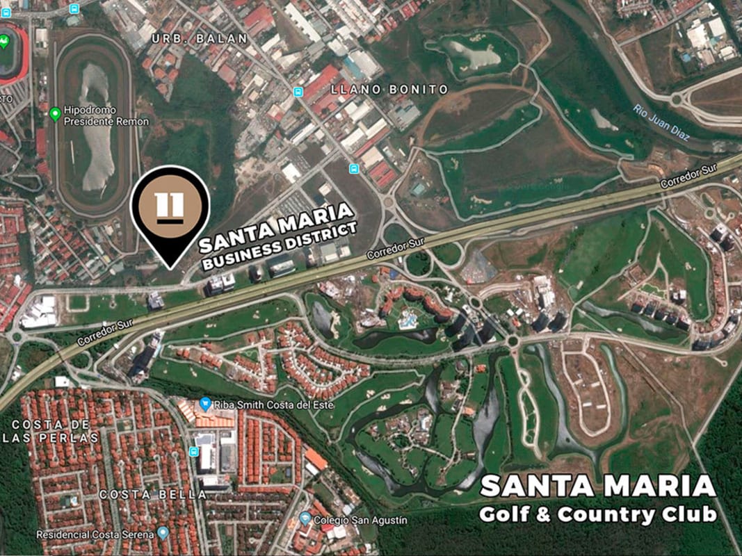 Commercial Land for Sale Santa Maria Business District 1417 m²