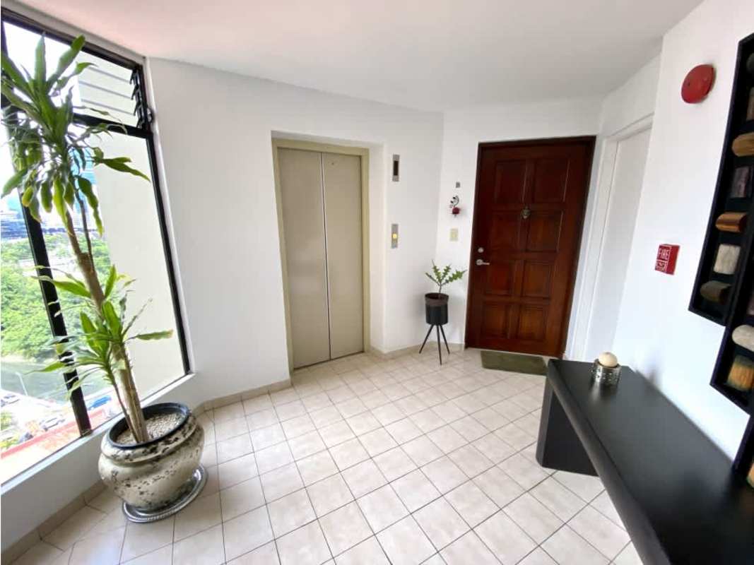 Kitchen with appliances in PH Coral Plaza Marbella Panama City apartment