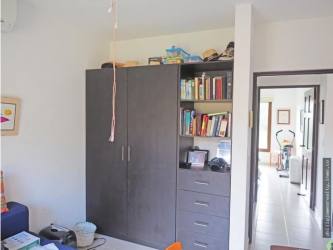 Contemporary bathroom with double sink vanity, bathtub and modern tiles at Trinity Hills Valley Campana Panama