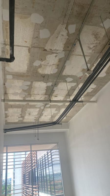 Open shell office at Town Center Costa del Este ready for fit-out