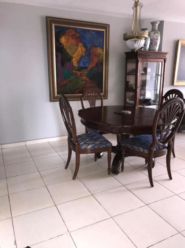 Apartment laundry area with natural light window PH Sunset Place San Francisco Panama