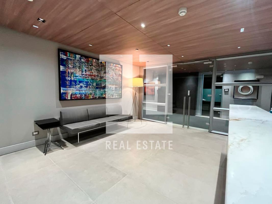 Modern commercial high-rise BMW Tower on Calle 50 Panama City glass facade dealership