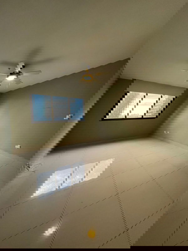 Spacious bathroom with modern tile, walk-in shower, double vanity in PH Brisa Marina Costa del Este