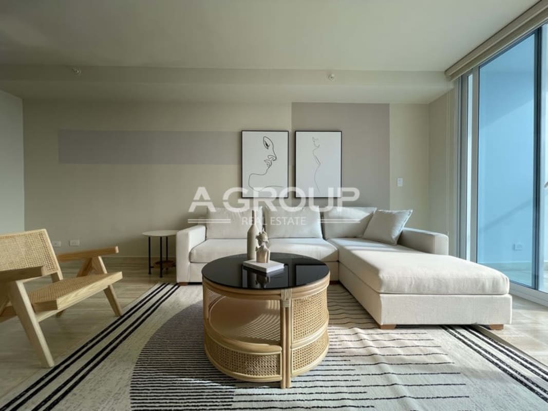 Elegant en-suite master bathroom with double sinks and glass shower PH The Regent Costa del Este