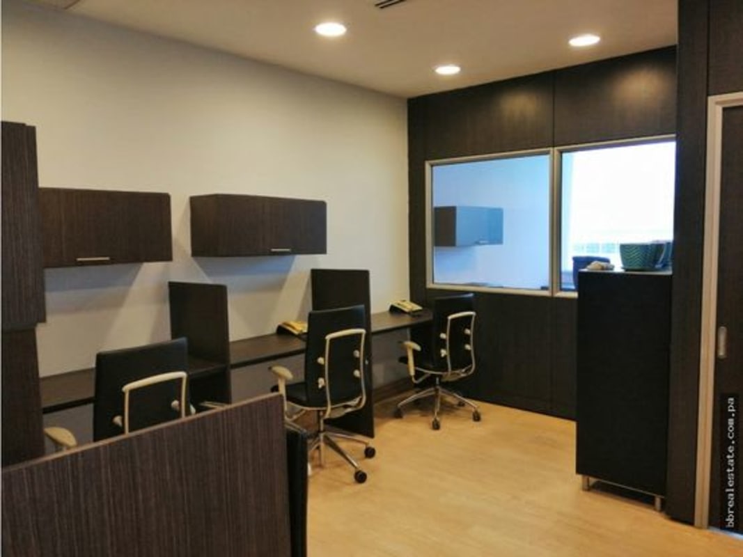 Equipped kitchenette with microwave fridge water dispenser Torre de las Américas Panama