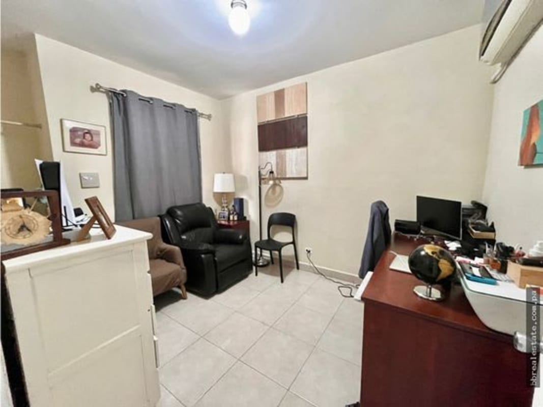 Covered outdoor terrace with BBQ, private pool, tropical garden at PH Versalles Costa Sur Panama