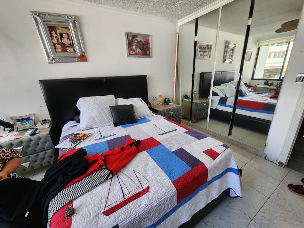 Mini football field amenity with artificial turf at PH Torre Paitilla Panama City