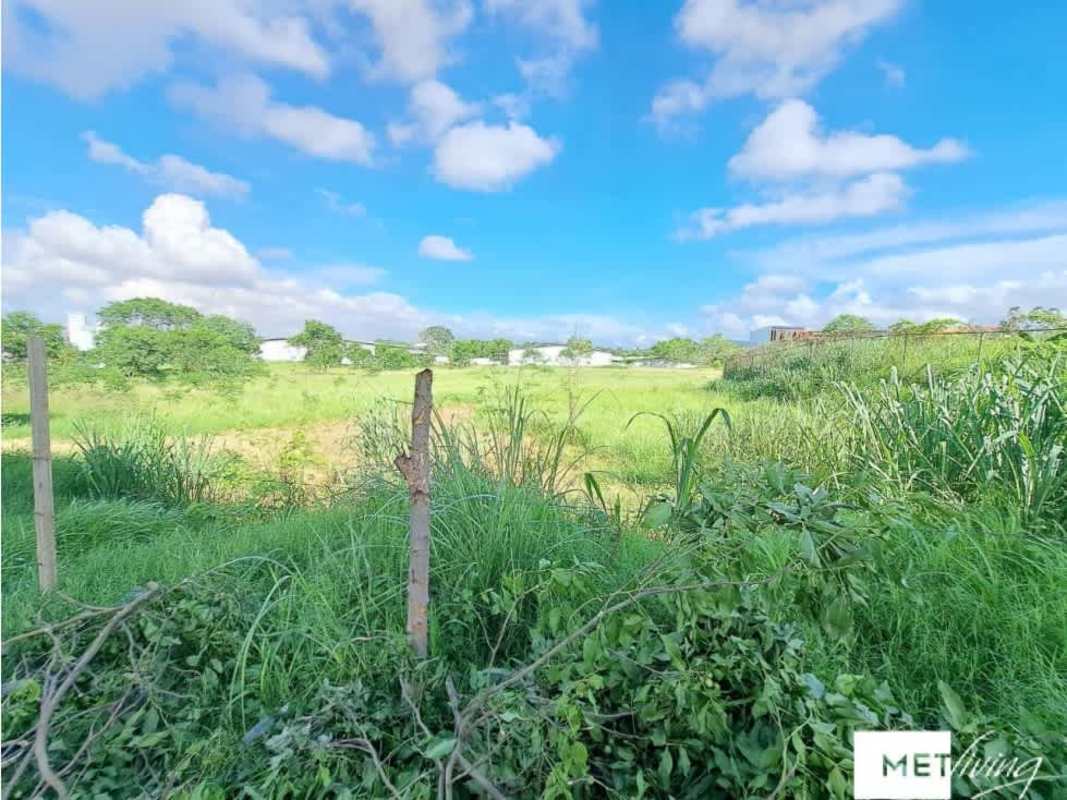Open vacant land parcel near Tocumen Airport and logistics centers, in Panama City suitable for warehouses and industrial projects