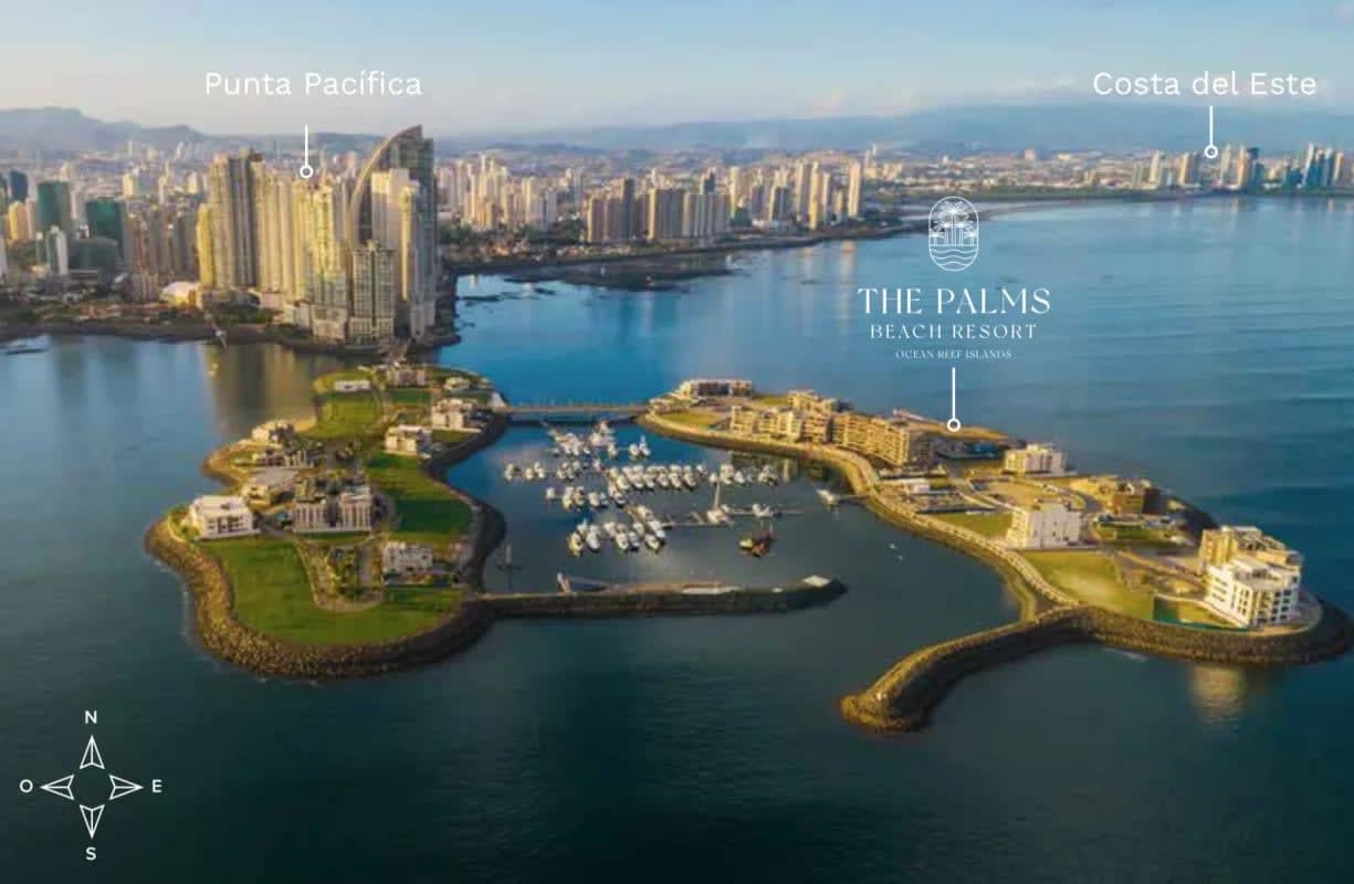 Luxury 2BR Condo at The Palms Ocean Reef Punta Pacifica Panama