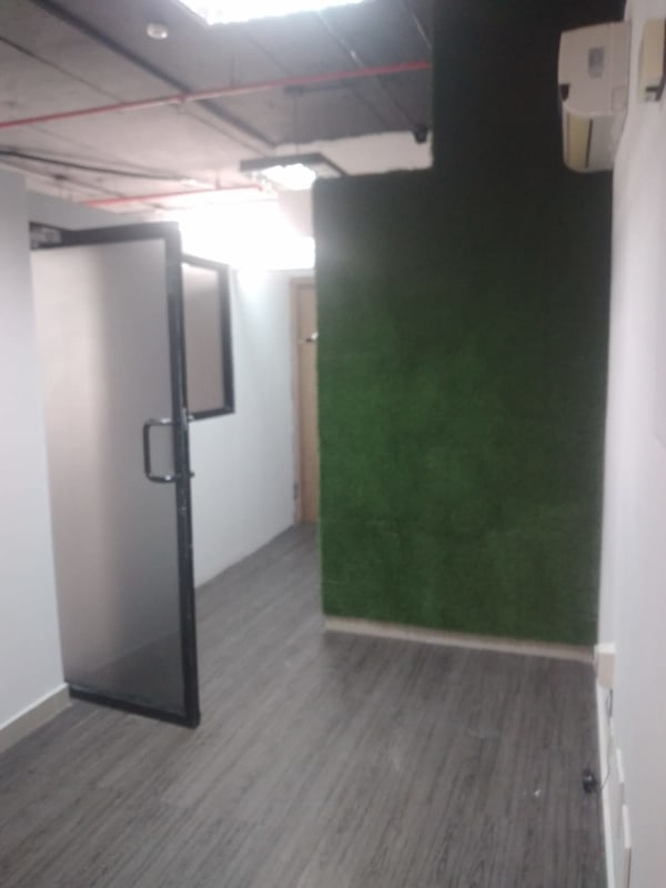 Commercial office unit partitioned with glass walls PH Via Brasil 405 Panama Obarrio